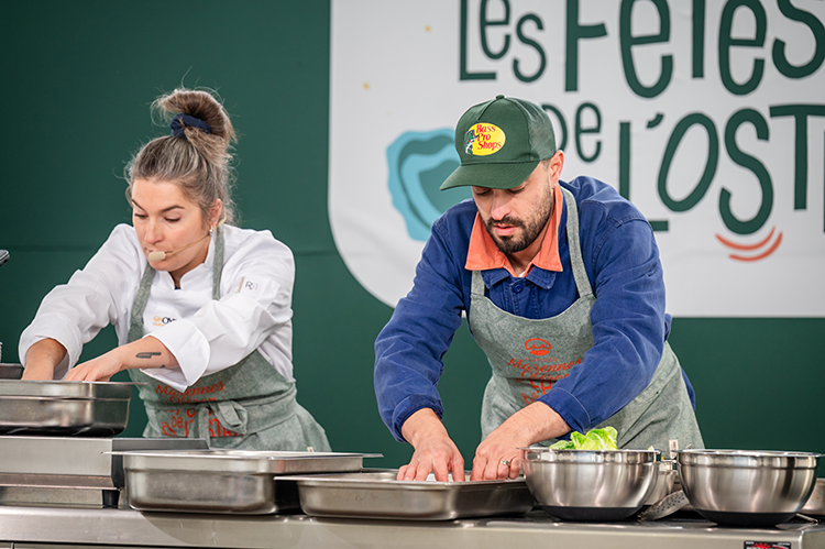 Démonstrations culinaires Fêtes de l'Ostra